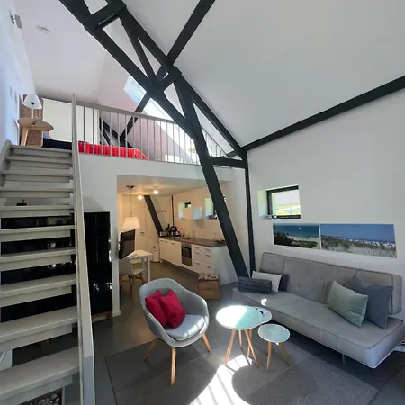 公寓 Haus Dohrmann - Mit Direktem Strandzugang,moderne, Ruhig Gelegene Mit Terrasse 宾茨